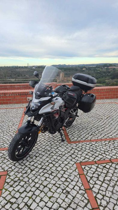 Honda CB500X Cinza 2018