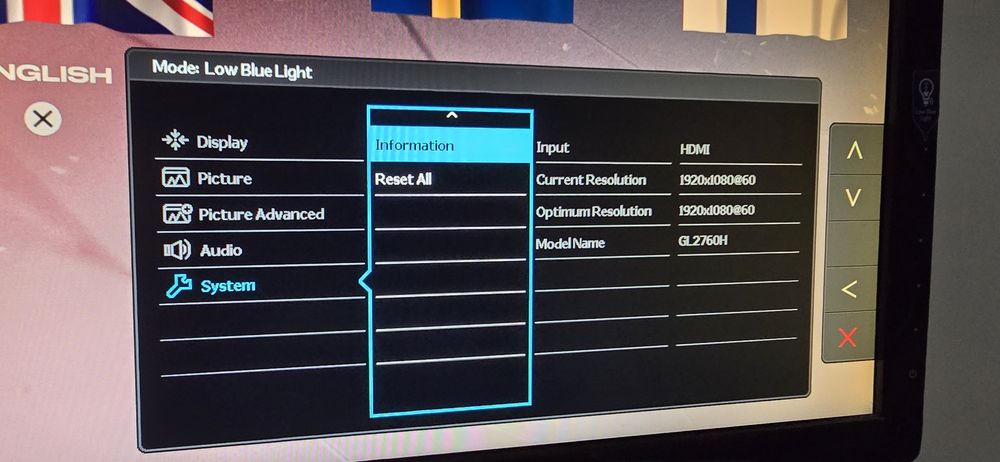 Monitor Full HD Benq 27'' - GL2760H