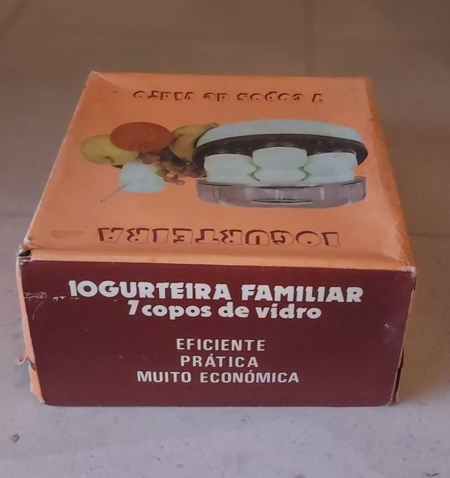Iogurteira a estrear com copos de vidro