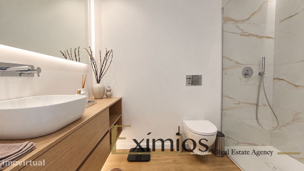 Apartamento T2 com garagem fechada, em Vila do Conde