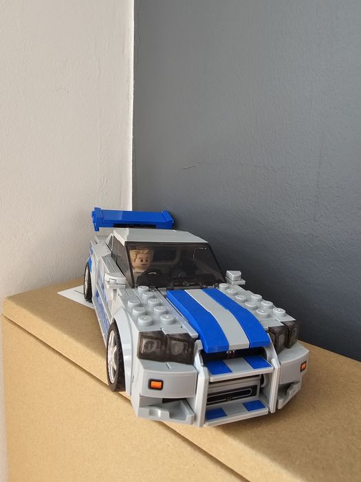 Auto lego nissan gtr szybcy I wściekli
