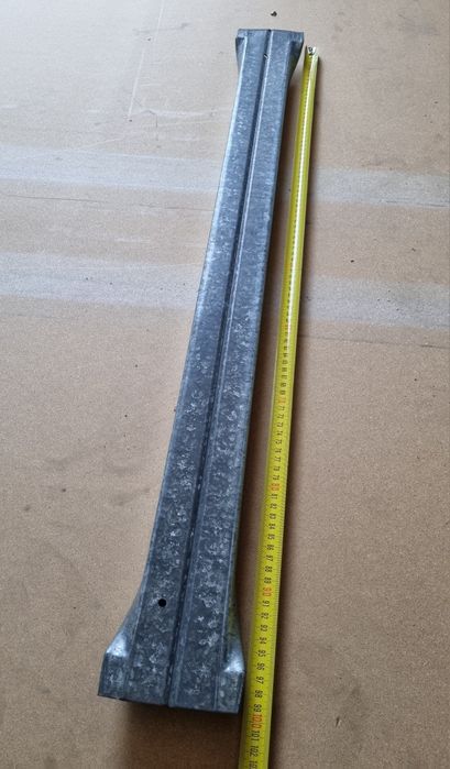 Wspornik belka regału ocynkowana 100cm