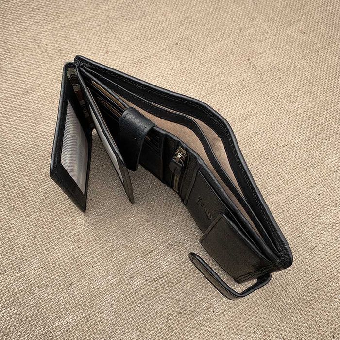 Портмоне мужское кожаное Hill Burry 6401L Германия, портмоне чоловіче