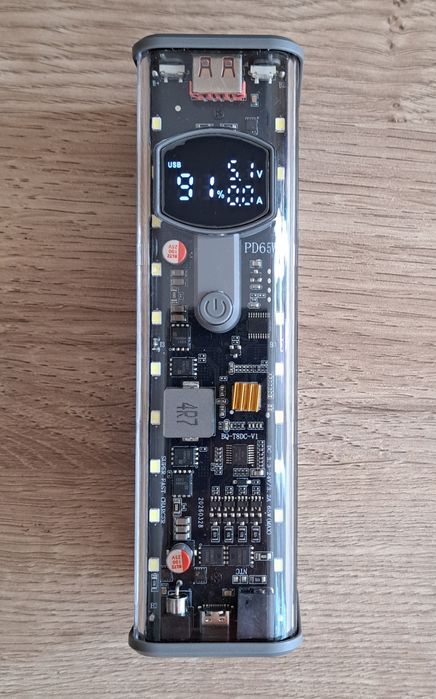 PD65W павербанк 20800mAh 18650 4s dc