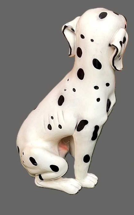 Cão de loiça em bom estado, decorativo