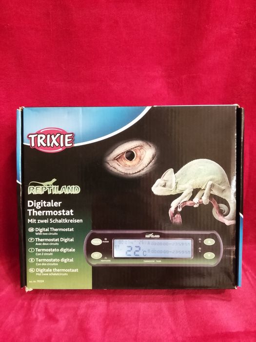 Termostat cyfrowy dwa obwody TRIXIE Reptiland 76124