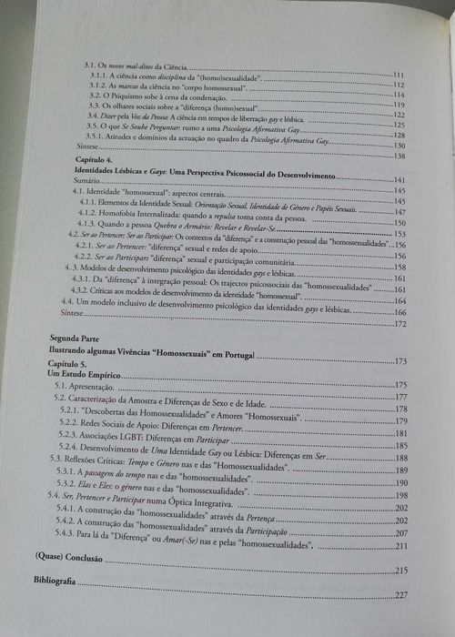 Homossexualidades, Uma psicologia entre Ser, Pertencer e Participar
