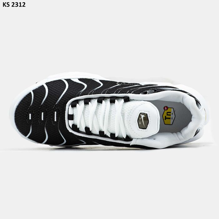 Кросівки Nike Air Max TN Plus White Black. Арт: KS 2312