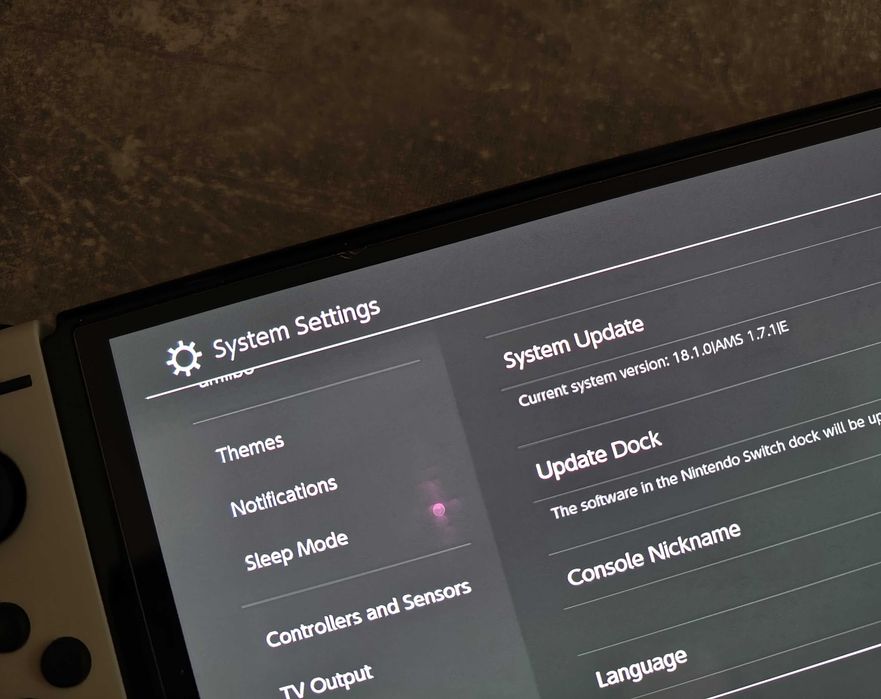 Nintendo Switch OLED CFW Atmosphere Deepsea Mod Cały Zestaw