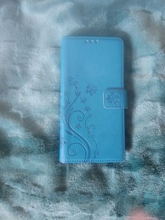 Capa azul para Samsung 8+
