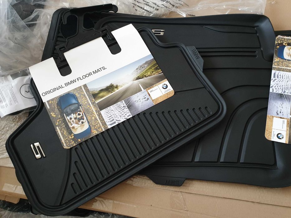 Коврики оригінал BMW 5 G30 G32 G31 G60 i5 F10 Резинові оригинал