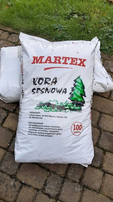 kora sosnowa 100l