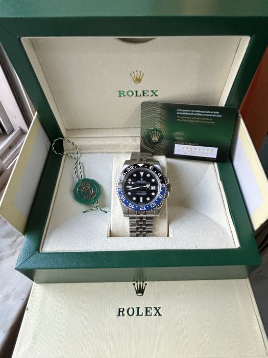 Relógio Rolex GMT Batman