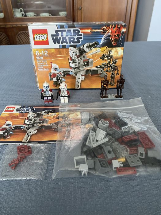 Lego STAR WARS 9488 Elite Clone Trooper & Commando Droid Battle Pack