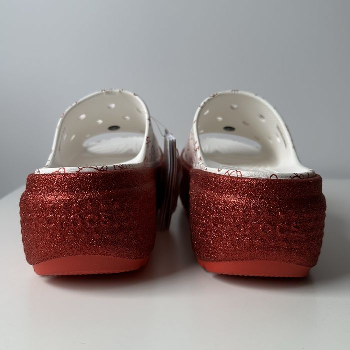 Klapki na platformie CROCS HELLO KITTY STOMP SLIDE 38-39 M6/W8