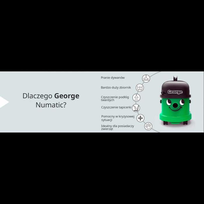 Karcher Wynajem odkurzacz piorący Numatic George