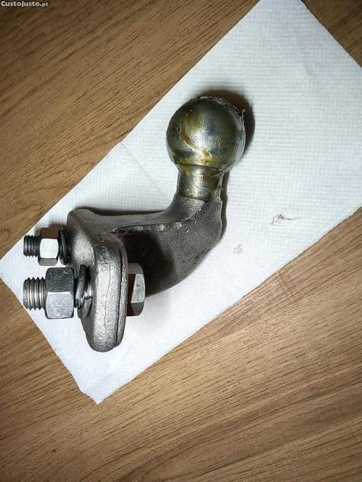 tomada de reboque c/ 7 pinos em alumínio/Bola de reboque 50 mm