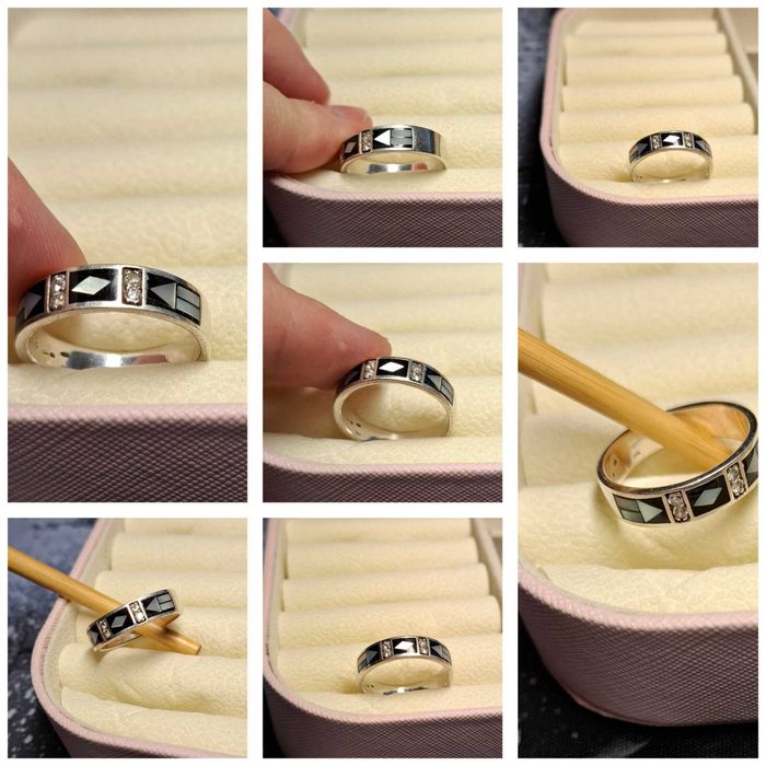 Кольцо с перламутром серебро 925