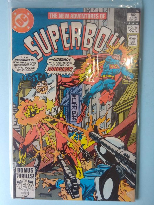 8 Comics da DC Superboy / Suicide Squad com plastic bag