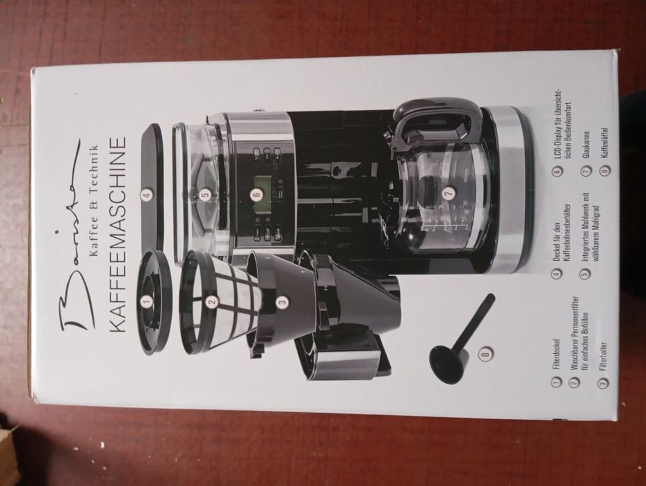 Ekspres do kawy Barsetto programator młynek