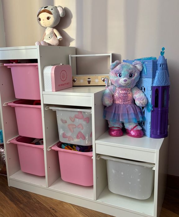 Szafka na zabawki+półka wisząca Ikea