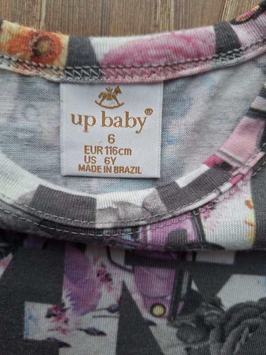 Sukienka w litery alfabet Up Baby rozm.116