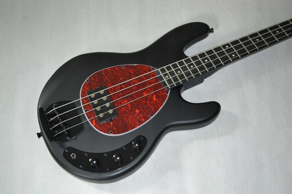 Harley Benton MB-4 SBK NOWA gitara basowa ustawiona lutniczo