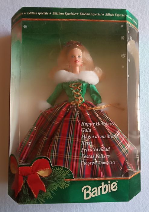 Barbie Happy Holidays Gala ano 1995 Mattel #15816 Special Edition