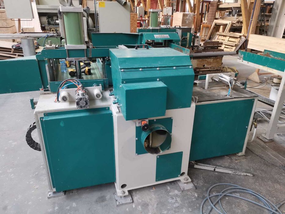 Linia prasa do łączenia drewna na mikrowczepy DIEFFENBACHER