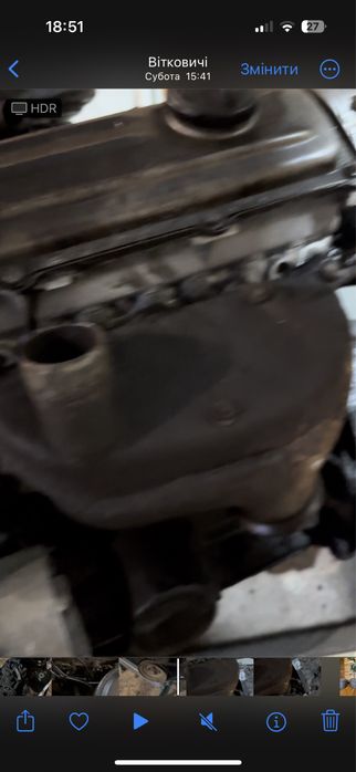 Продам мотор у зборі з коробкою.