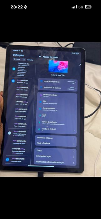 Tablet com teclado e pen