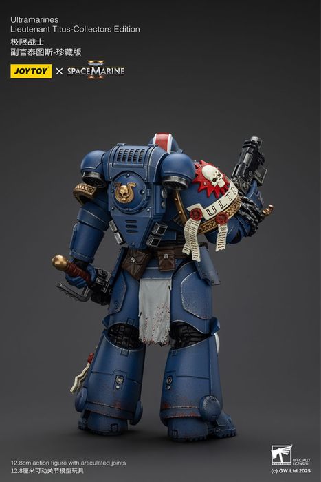Фігурка warhammer 40k JoyToy Lieutenant Titus-Collectors Edition 1/18