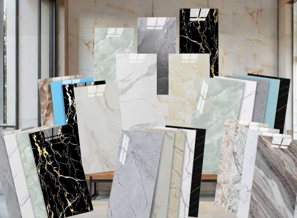 Акція ‼️Самоклеюча РЕТ плитка 60*30, плитка в рулоні