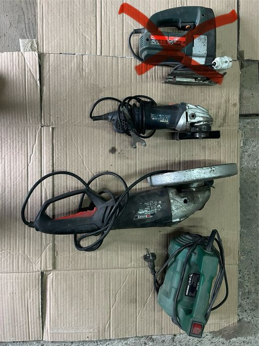 Еклектроінструмент б/у на запчастини