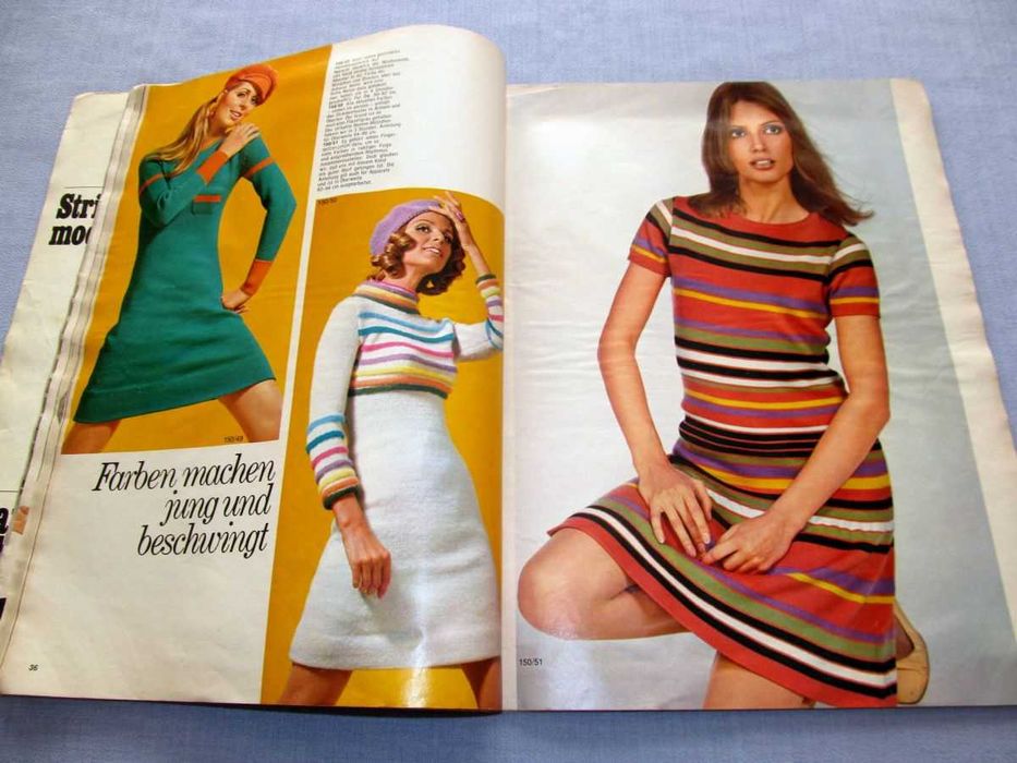 Burda Strickmoden Handarbeiten 1968 Vintage