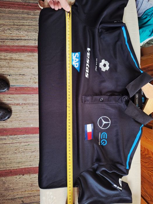 Koszulka Polo Mercedes-Benz EQ Formula E Team z nowej kolekcji Nowa! Okazja!