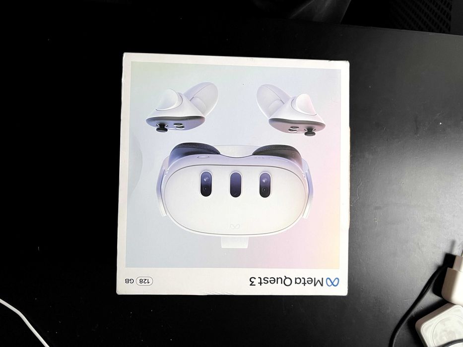 Gogle VR Meta Quest 3 128gb, stan BDB Gdańsk Wrzeszcz • OLX.pl