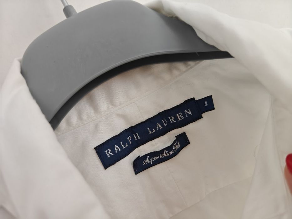 Ralph Lauren koszula klasyczna elegancka biała damska XS/S
