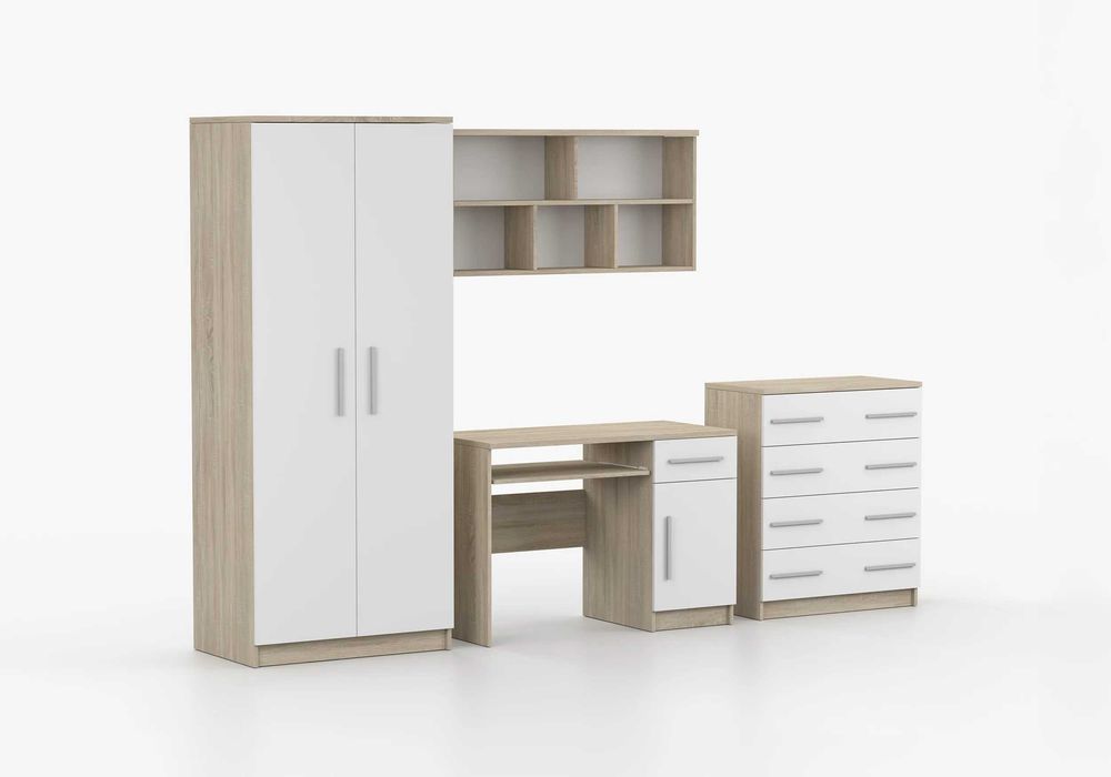 Meble dla dzieci dziecięce młodzieżowe OMEGA biały