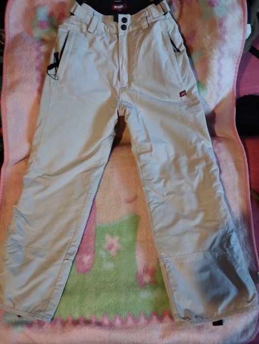 Зимові водонепроникні штани комбінезон на дівчинку