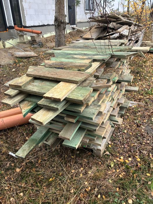 Deski szalunkowe używane