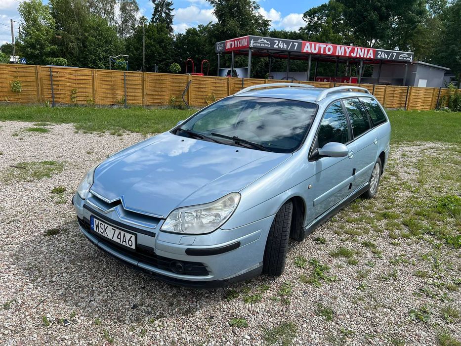 Citroen C5 2005r 2.0 AUTOMAT Z GAZEM, KOMBI z hakiem