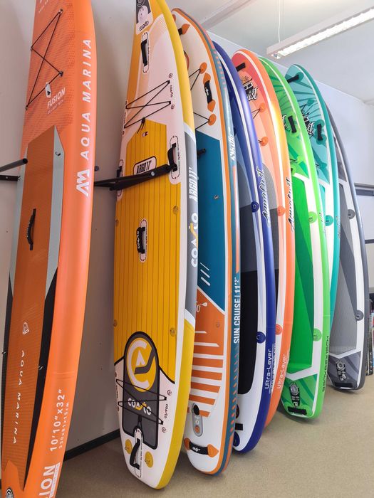 Aqua Marina Fusion 330x81x15 САП доска SUP дошка борд board Paddle SUP дошка 2 шари слоя САП доска надувна Stand Up Paddle board борд SUB SAP надувная