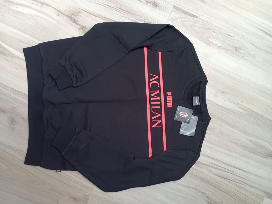 Bluza bawełniana męska Puma AC Milan rozmiar m