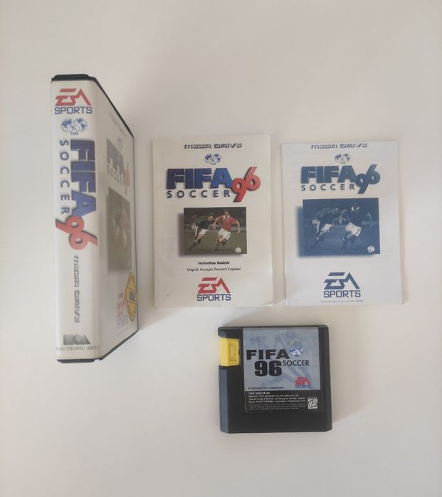 Jogo MEGA DRIVE Fifa 96 (Completo)