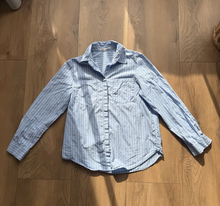 Koszula sinsay w paski bawelna oversize s