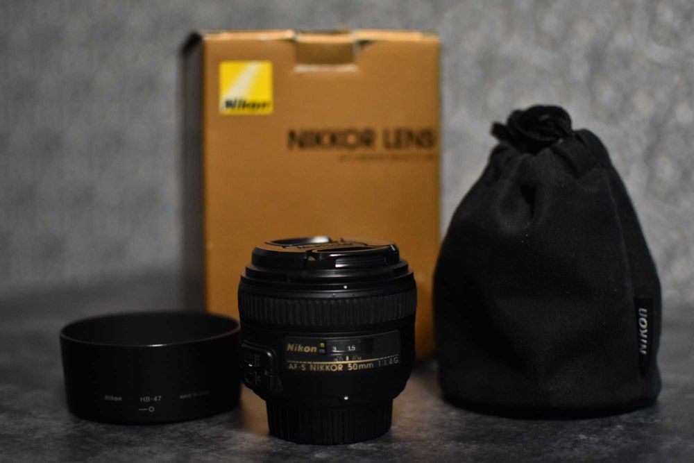 Nikkor Nikon AF-S 50 mm f1,4 G в ідеалі