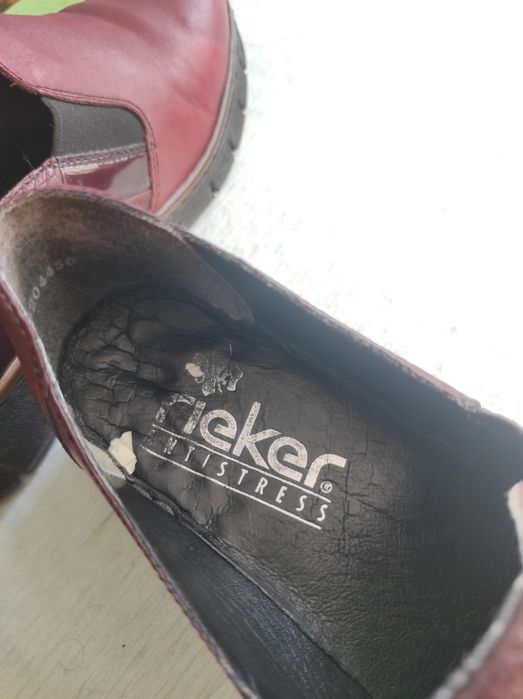Жіночі туфлі rieker 40 розмір. 25см стопа.