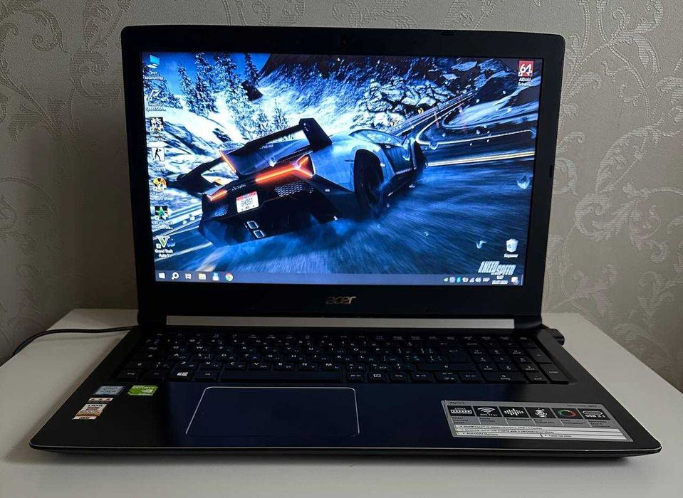 Ноутбук игровой Acer A515-51G-303X | Intel Core i3-6006U 2,0ГГц | 4ГбDDR4 | Intel HD520+nVidia 940MX | 1000 Гб | Windows 10