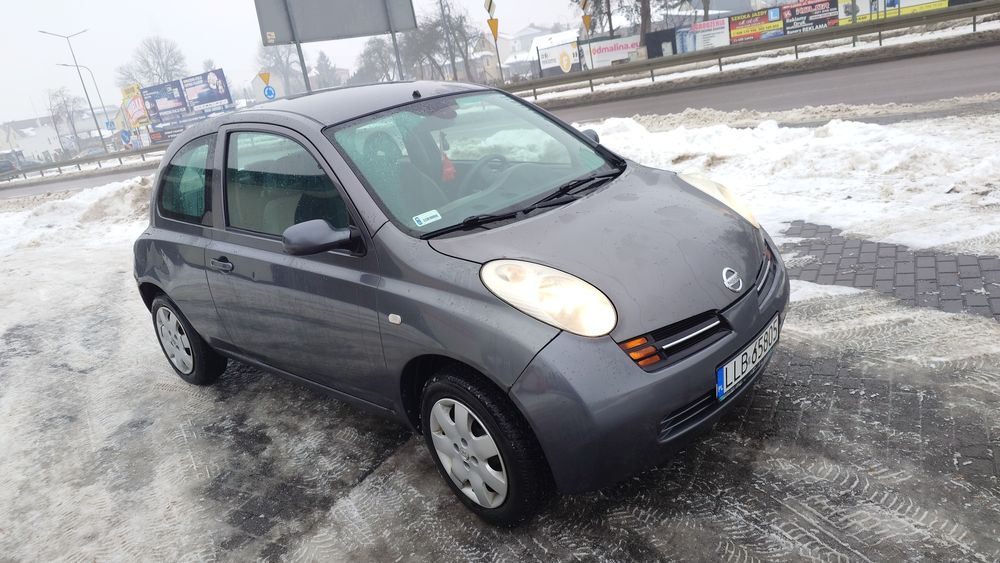 Nissan micra k12 1.5d 64km 2005r do jazdy